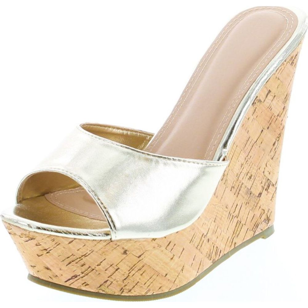 Fashion Focus Ardo-42 Gold Womens sandals 10 NEW